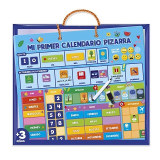 PIZARRA MAGNETICA-MI PRIMER CALENDARIO | Juego de Mesa Infantil | Manualidades