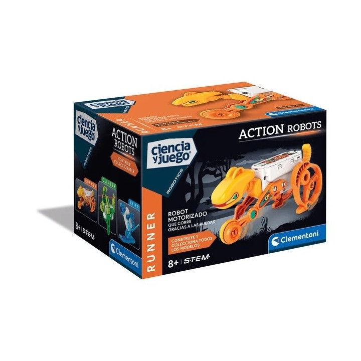 ACTION ROBOTS - RUNNER | Set Construcción | Manualidades