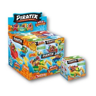PIRATIX WILD KINGDOM - DISPLAY 12 JUNGLE BUGGIES | Coleccionable | Figura Acción