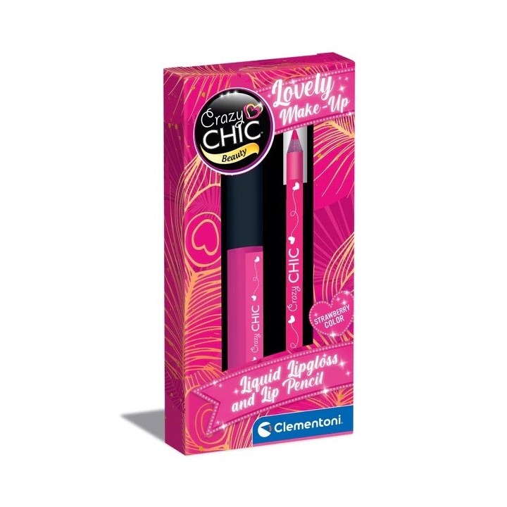 CRAZY CHIC DISPLAY 16 LAPIZ DE LABIOS + GLOSS STRAWBERRY COLOR | Manualidades | Comprar Online