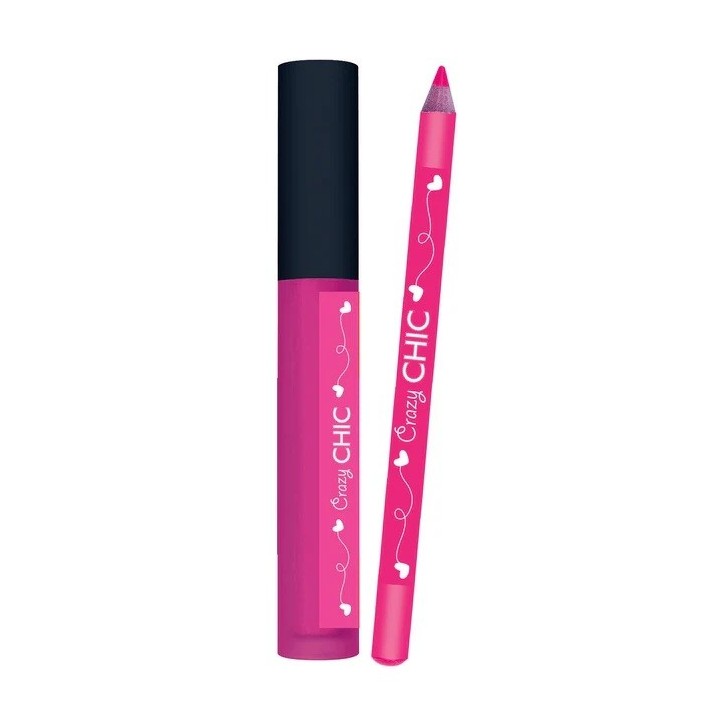 CRAZY CHIC DISPLAY 16 LAPIZ DE LABIOS + GLOSS STRAWBERRY COLOR | Manualidades | Comprar Online