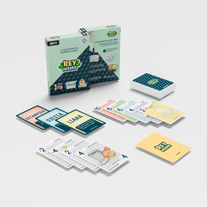 REY MONO | Juego de Mesa Estrategia | Juego de Cartas Familiar