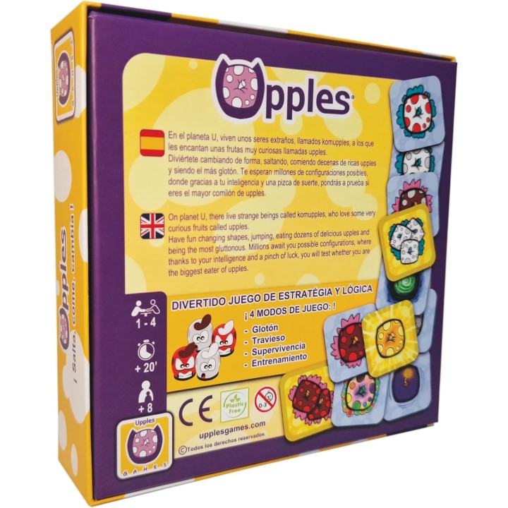 UPPLES | Juego de Cartas Familiar | Juego de Mesa Estrategia