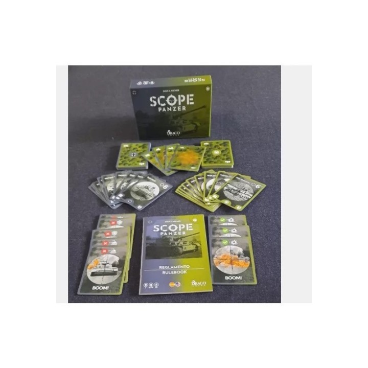 SCOPE PANZER | Juego de Mesa Estrategia | Juego de Cartas Familiar