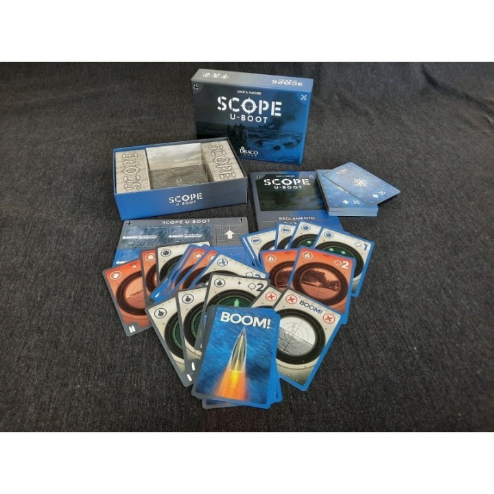 SCOPE U-BOOT | Juego de Mesa Estrategia | Juego de Cartas Familiar