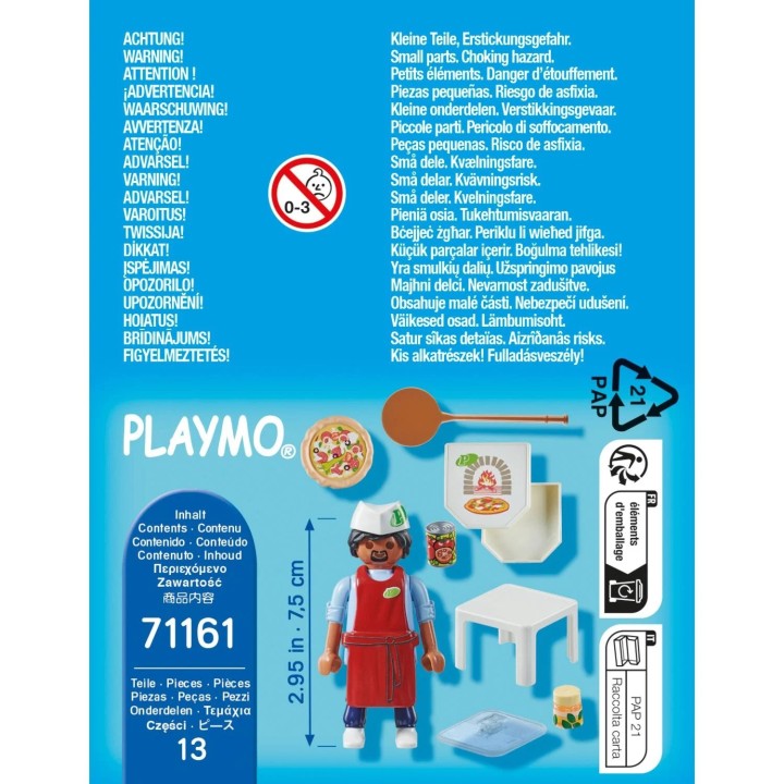 SPECIAL PLUS PIZZERO | Figura Acción | Set Construcción