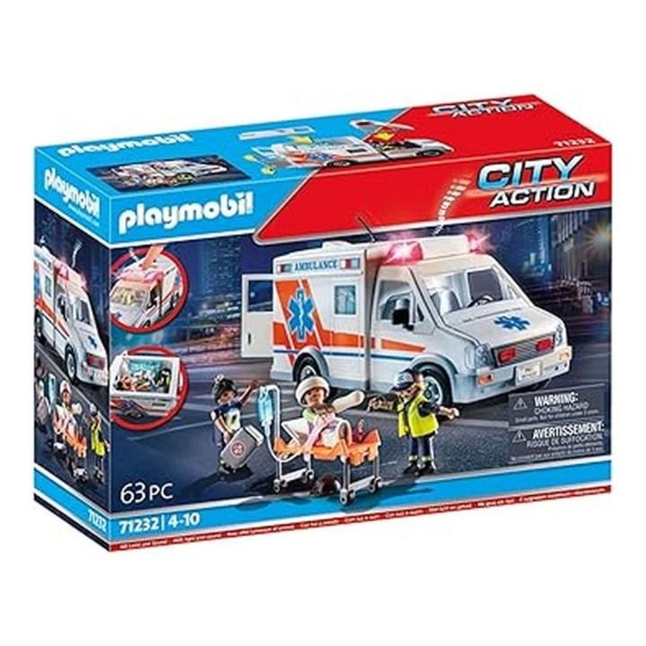 CITY ACTION AMBULANCIA | Set Construcción | Figura Acción