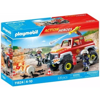 CITY ACTION CAMION DE BOMBEROS | Set Construcción | Figura Acción