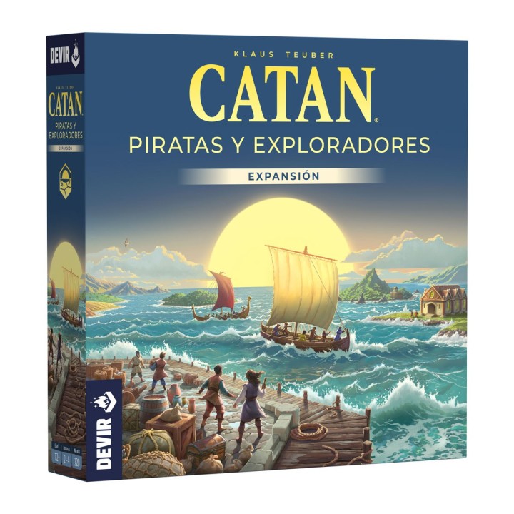 CATAN PIRATAS Y  EXPLORADORES | Expansión Juego de Mesa | Juego de Mesa Estrategia
