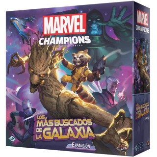 MARVEL CHAMPIONS: LOS MAS BUSCADOS DE LA GALAXIA EXP. | Expansión Juego de Mesa | Juego Cooperativo