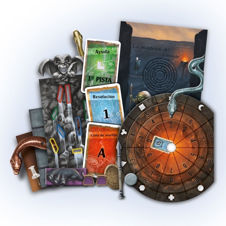EXIT: EL LABERINTO MALDITO | Escape Room | Juego Cooperativo