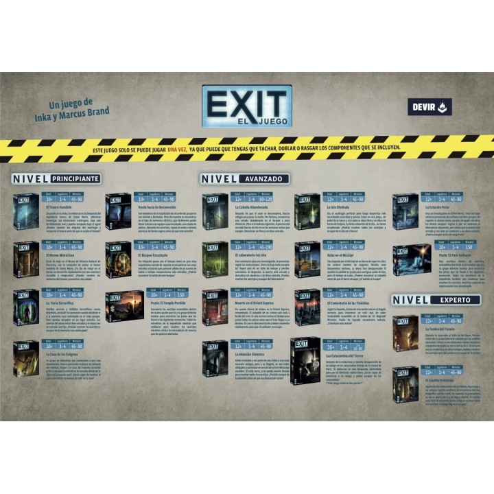 EXIT: EL LABERINTO MALDITO | Escape Room | Juego Cooperativo