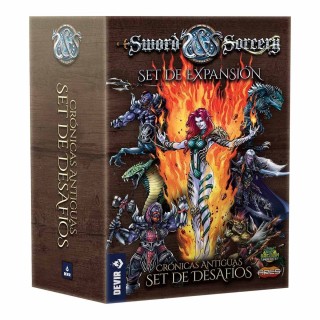 SWORD AND SORCERY CRONICAS ANTIGUAS: SET DE DESAFIOS | Expansión Juego de Mesa | Juego Cooperativo