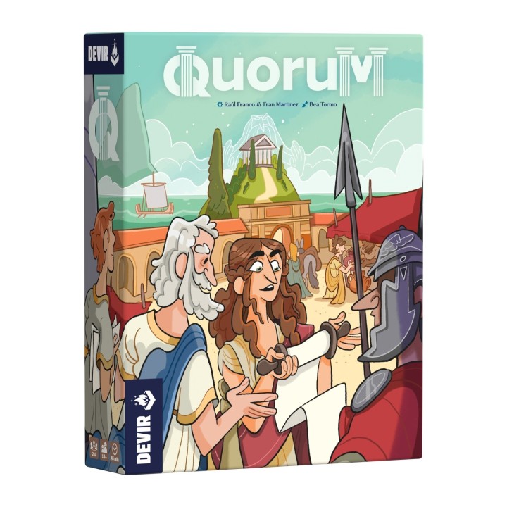 QUORUM | Juego de Cartas Familiar | Juego de Mesa Estrategia