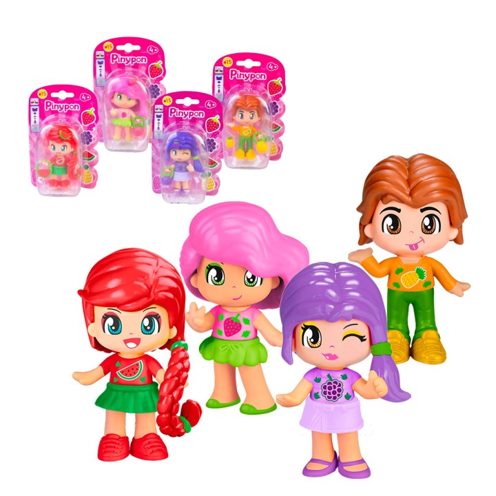 PINYPON SERIE 15 FRUTAS (2025) | Coleccionable | Manualidades