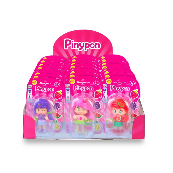 PINYPON SERIE 15 FRUTAS (2025) | Coleccionable | Manualidades