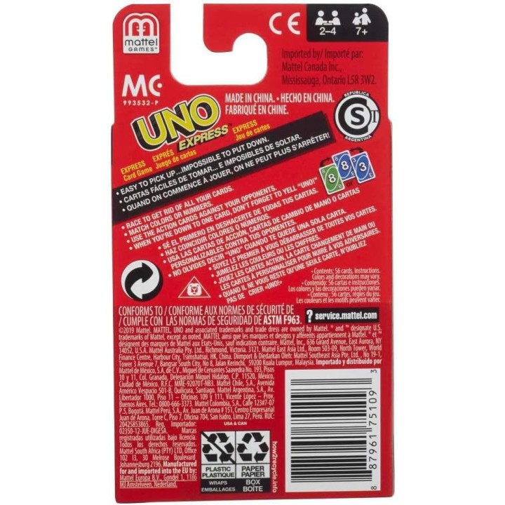JUEGO UNO - EXPRESS