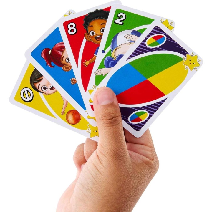 JUEGO UNO - JUNIOR MOVE! | Juego de Cartas Familiar | Juego de Mesa Infantil