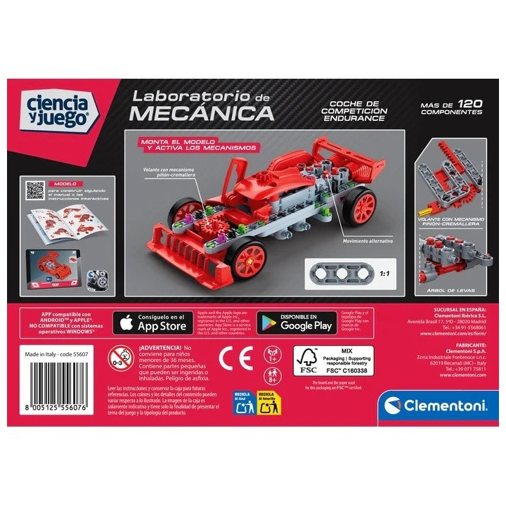LABORATORIO DE MECANICA LE MANS CAR | Set Construcción | Manualidades