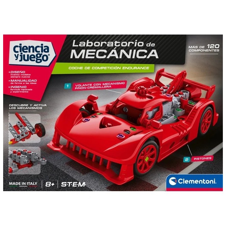 LABORATORIO DE MECANICA LE MANS CAR | Set Construcción | Manualidades