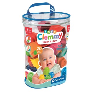 BABY CLEMMY-BOLSA DE 20 PIEZAS | Juguete Bebé | Set Construcción