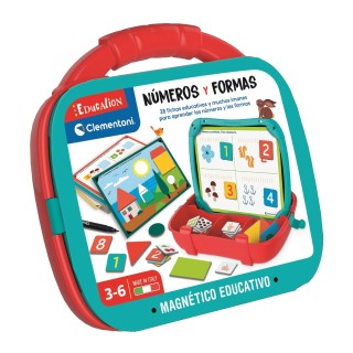 MALETIN MAGNETICO NUMEROS Y FORMAS | Juego de Mesa Infantil | Manualidades