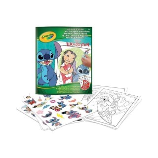 LIBRO PARA COLOREAR + STICKERS LILO & STITCH | Manualidades | Coleccionable