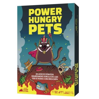 POWER HUNGRY PETS | Juego de Cartas Familiar | Juego de Mesa Estrategia