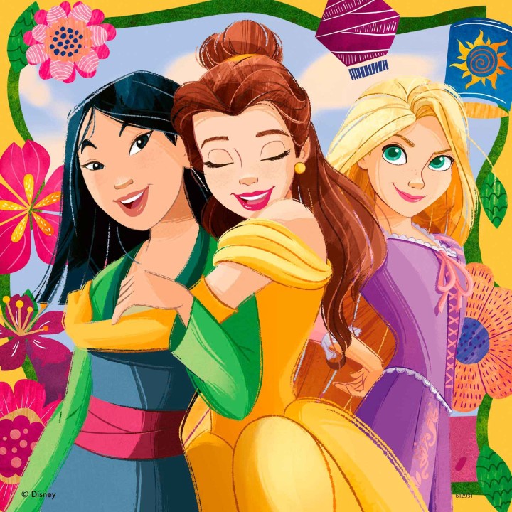 PUZZLE PRINCESAS DISNEY 3 X 49 PIEZAS | Puzzle Lógica | Comprar Online