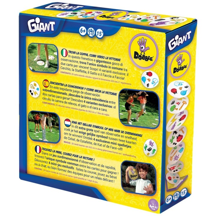 DOBBLE GIANT | Juego de Habilidad | Comprar Online