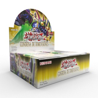 YUGIOH - DISPLAY 24 SOBRES CONDENA DE DIMENSIONES | TCG | Comprar Online