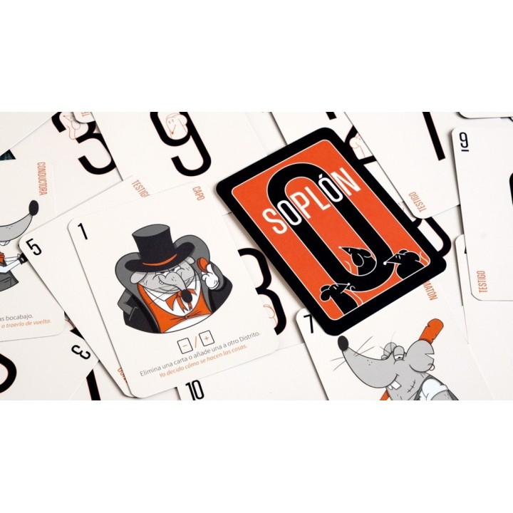 SOPLÓN | Juego de Cartas Familiar | Juego de Bluf