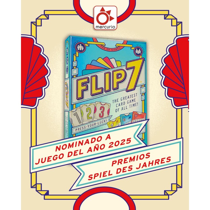 FLIP 7! | Juego de Cartas Familiar | Comprar Online