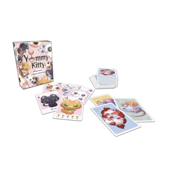 YUMMY KITTY | Juego de Cartas Familiar | Comprar Online