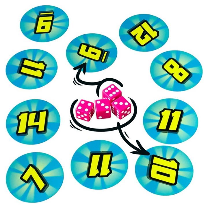 MATH ATTACKS | Juego de Habilidad | Juego de Mesa Infantil