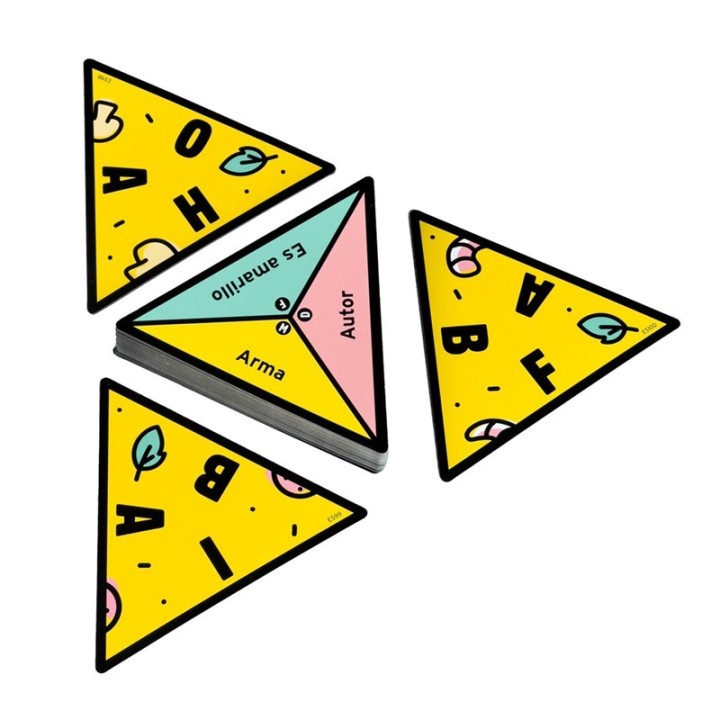 P DE PIZZA | Juego de Palabras | Juego de Cartas Familiar