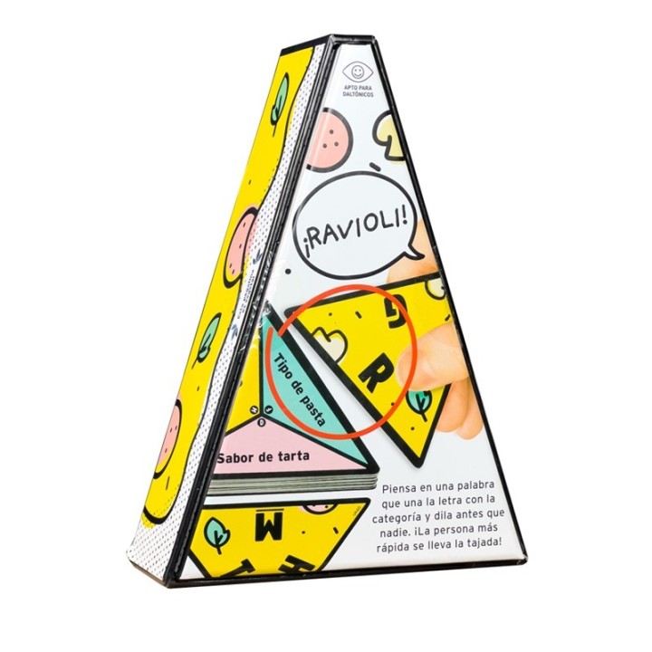 P DE PIZZA | Juego de Palabras | Juego de Cartas Familiar