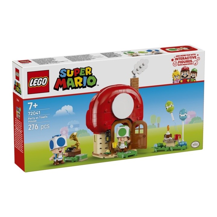 LEGO SUPER MARIO FIESTA EN LA CASA TOAD | Set Construcción | Comprar Online