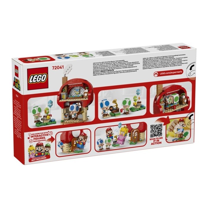 LEGO SUPER MARIO FIESTA EN LA CASA TOAD | Set Construcción | Comprar Online