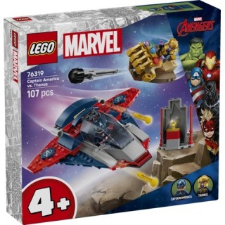 LEGO MARVEL CAPITAN AMERICA VS THANOS | Set Construcción | Figura Acción