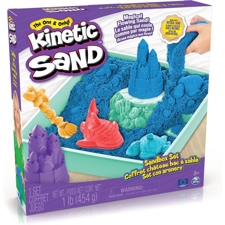 KINETIC SAND - SET CASTILLO DE ARENA SURTIDO | Manualidades | Juguete Bebé