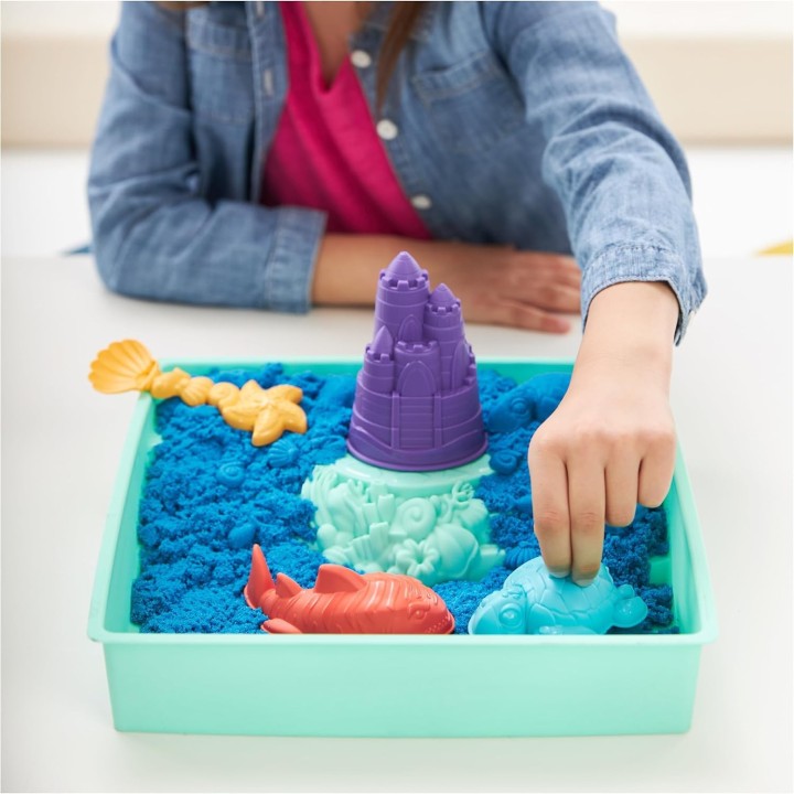 KINETIC SAND - SET CASTILLO DE ARENA SURTIDO | Manualidades | Juguete Bebé