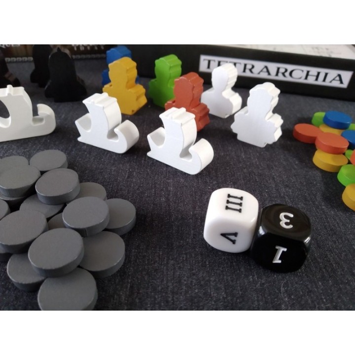 TETRARCHIA (ESP/ING.) | Juego Cooperativo | Juego de Mesa Estrategia
