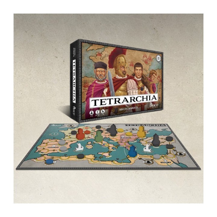 TETRARCHIA (ESP/ING.) | Juego Cooperativo | Juego de Mesa Estrategia