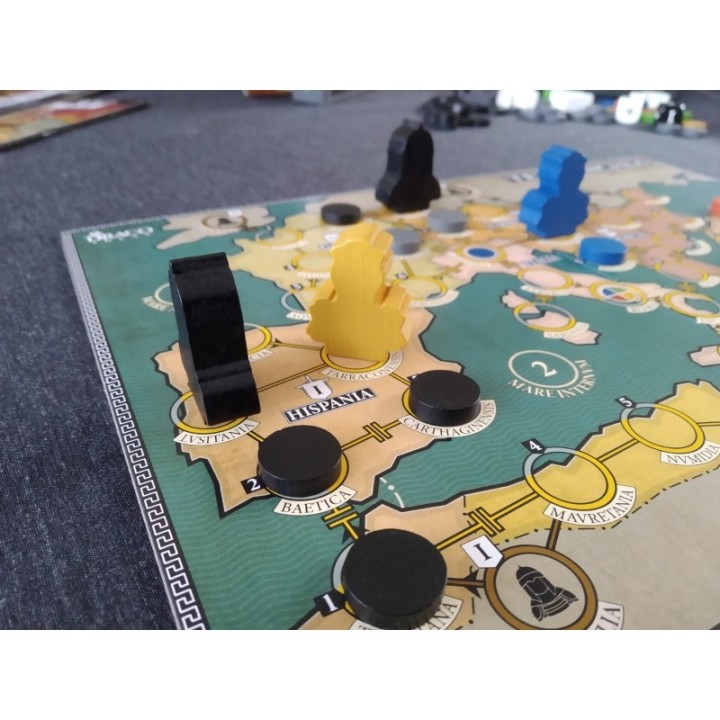 TETRARCHIA (ESP/ING.) | Juego Cooperativo | Juego de Mesa Estrategia