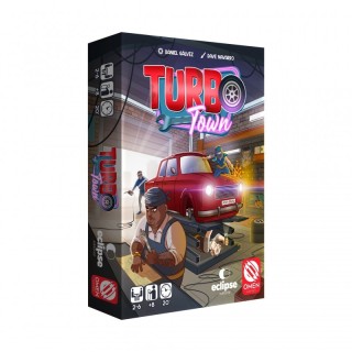TURBO TOWN | Juego de Cartas Familiar | Juego de Mesa Estrategia