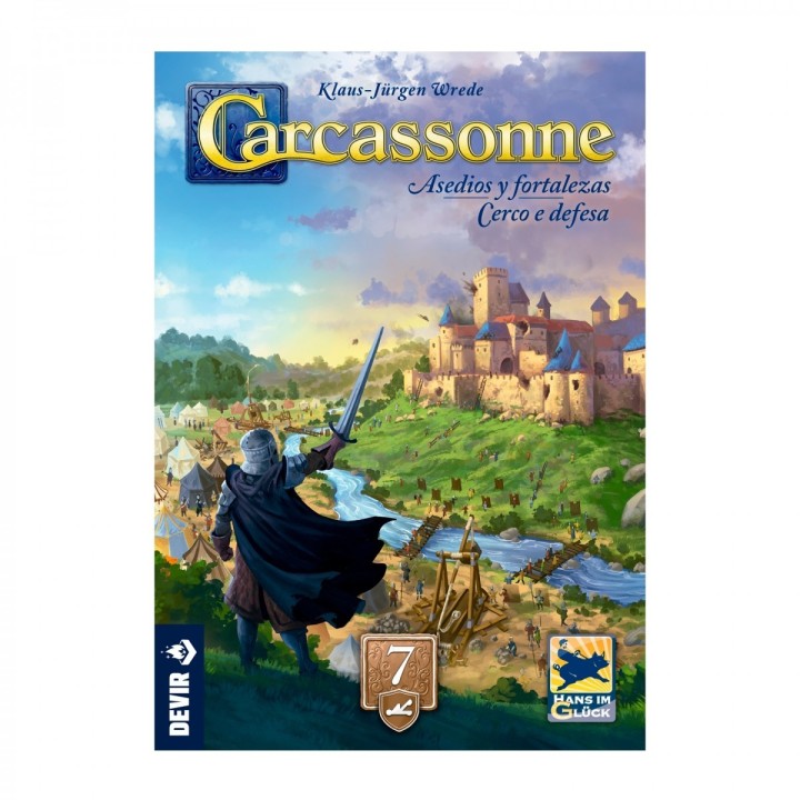 CARCASSONNE EXP.7 - ASEDIOS Y FORTALEZAS | Expansión Juego de Mesa | Juego de Mesa Estrategia
