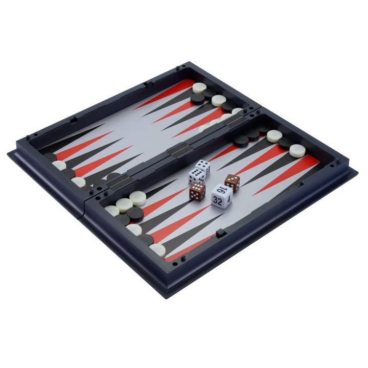 AJEDREZ - DAMAS - BACKGAMMON MAGNÉTICO | Juego Clásico | Juego de Viaje