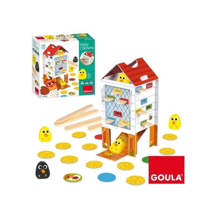 HAPPY CHICKEN | Juego de Mesa Infantil | Juego de Habilidad