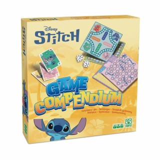 GAME COMPENDIUM - DISNEY STITCH MULTIJUEGOS | Juego de Mesa Infantil | Juego Clásico